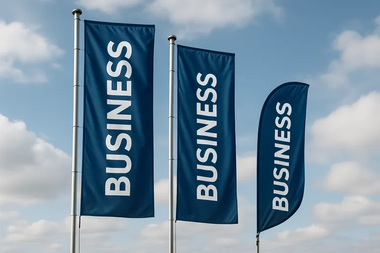 Diverse formaten en materialen voor vlaggen