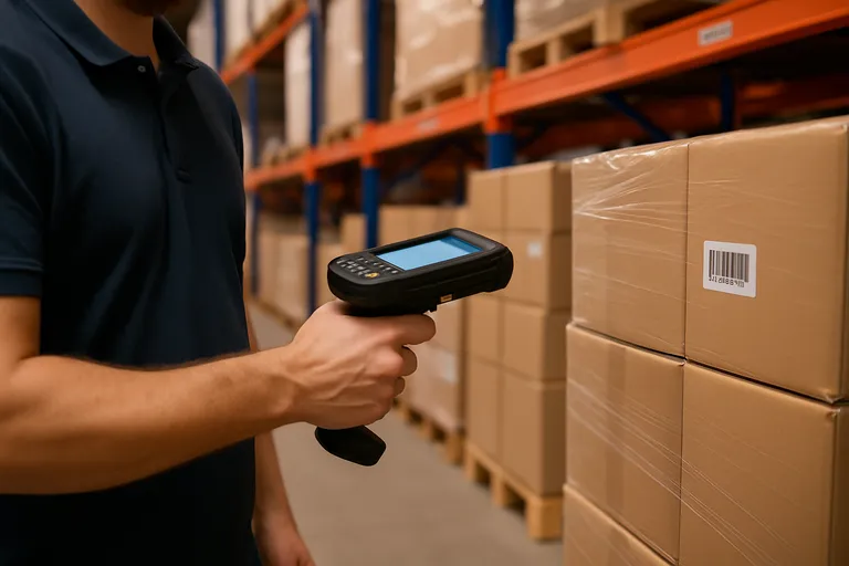 Mobiele barcode scanning voor efficiëntie
